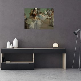 Obraz - Edgar Degas, The Dance Class, reprodukcje (70x50 cm)