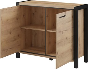 Komoda ATTIVO 112 cm do Salonu Sypialni Dąb
