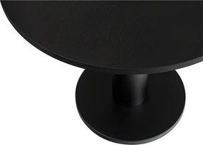 Okrągły stół z blatem w dekorze dębu ø 80 cm Sool – noo.ma