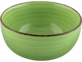 Lamart LT9103 ceramiczna miska Happy, średnica11,5 cm, zielona