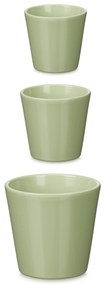 Zestaw stożkowych doniczek Ø 14, 17, 22 cm