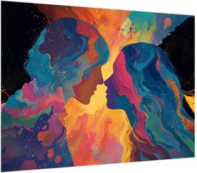 Obraz - Kosmiczna miłość (70x50 cm)