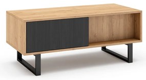 Stolik w dekorze dębu 55x110 cm Madona – Marckeric