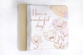 Dywanik do łazienki Dywanik do łazienki Kwiaty Kwiatowy