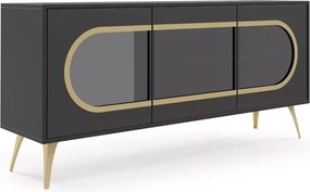 Komoda Selene 3-drzwiowa nowoczesna z cichym domykiem – elegancka, trwała