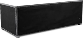 Łóżko Tapczan Młodzieżowe KARO 2 90x200 cm Narożne Szare