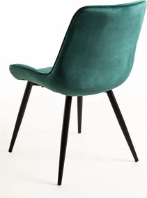 Zestaw 6 Krzese Lene Aksamitne