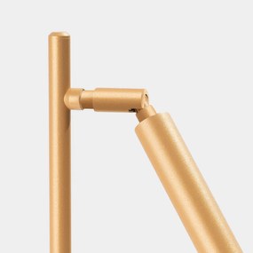 Lampa biurkowa PASTELO złota SOLLUX  LIGHTING