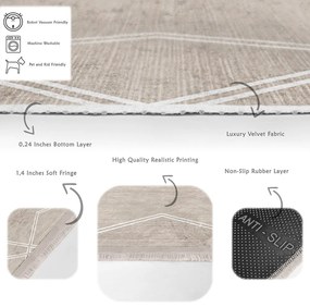 Beżowy dywan 120x180 cm – Mila Home