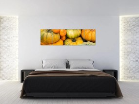 Obraz - Jesienna dynia (170x50 cm)