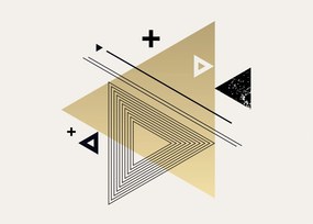 Obraz na szkle - Kształty geometryczne N⁰4 (70x50 cm)