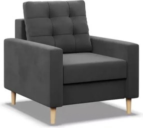 Fotel nowoczesny Stivo – wygodny, designerski, skandynawski styl, poduszka dwustronna