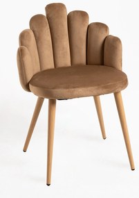 Rcznie aksamitne krzeso