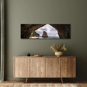 Obraz z jaskini, Nowa Zelandia (170x50 cm)
