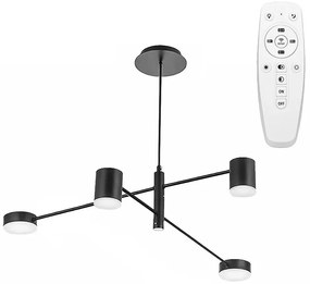 Lampa Sufitowa Nowoczesna 4-Ramienna APP596-4C z pilotem