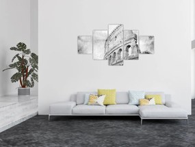 Obraz - Vintage pocztówka miasta N⁰1 (125x70 cm)