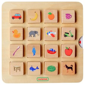 Masterkidz gra dopasuj cienie łączenie w pary rozpoznawanie przedmiotów montessori