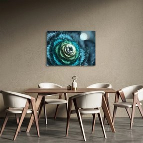 Obraz na szkle - Kwiat w szczegółach (70x50 cm)