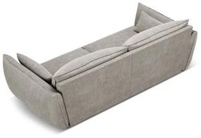 Jasnoszara sofa 208 cm Vanda – Mazzini Sofas