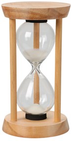 Klepsydra ozdobna w drewnie, 24 cm