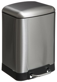 Kosz na śmieci ARIANE, stal nierdzewna, 6 L