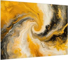 Obraz - Abstrakcja spiralna (70x50 cm)