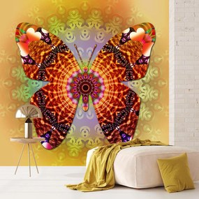 Fototapeta - Etno motyl (196x136 cm)