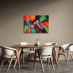 Abstrakcyjny obraz - kolory (70x50 cm)