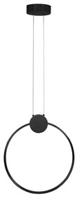 LAMPA SUFITOWA WISZĄCA LED APP1392-CP BLACK 30cm