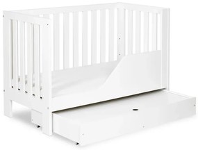 Łóżeczko dziecięce AMELIA II 120x60 białe LITTLE SKY