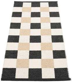 Czarno-kremowy chodnik odpowiedni na zewnątrz 70x160 cm Pix Black Vanilla – Pappelina