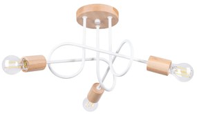 Żyrandol EMBER 3 biały SOLLUX  LIGHTING