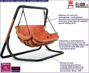 Dwuosobowy fotel wiszący - Oreso 4X