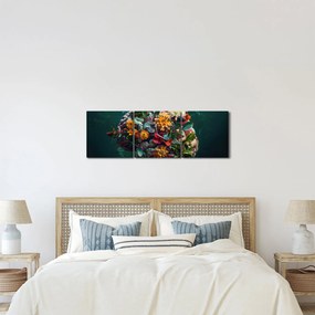 Obraz - Powód (z zegarem) (90x30 cm)