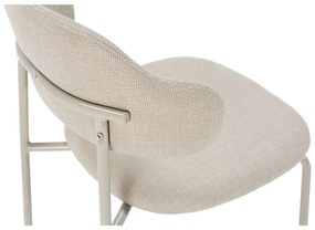 Kremowe krzesła zestaw 4 szt. Adriel – Marckeric