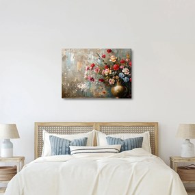 Obraz - Wazon z kwiatami (70x50 cm)
