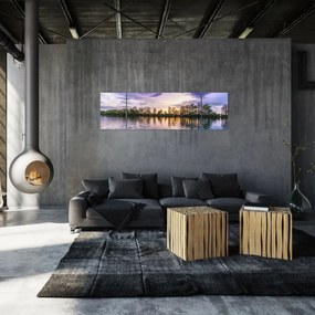 Obraz jeziora (170x50 cm)