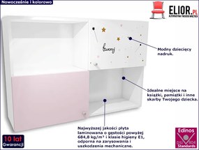 Dziecięca szafka wisząca Fixo 19X - 2 kolory