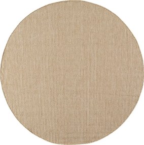 Dywan uniwersalny Mira beżowy koło 200 cm x 200 cm