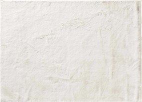 Miękki dywan ze sztucznego futra, beżowy, FELINE