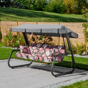 Huśtawka ogrodowa Rimini Black Edition A101-23PB PATIO