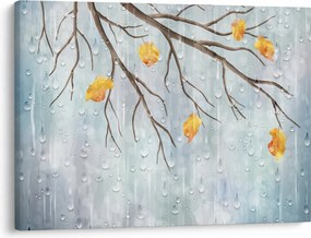Obraz - Deszczowa jesień (70x50 cm)