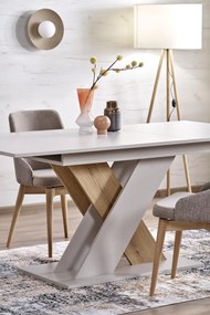 Stół do jadalni w kaszmirowym kolorze Xarelto Halmar