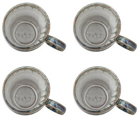 Niebieskie kamionkowe filiżanki zestaw 4 szt. 300 ml Nigel – Bloomingville