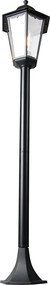 Inteligentna zewnętrzna latarnia stojąca czarna 120 cm z WiFi ST64 - New Orleans