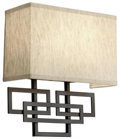 Hinkley HK-LANZA2 - Kinkiet LANZA 2xE14/40W/230V brązowy