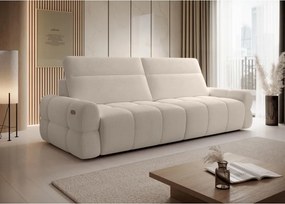 Sofa MATEO z funkcją RELAX i elektryczną regulacji siedziska tkanina PERFECT HARMONY 02 WERSAL