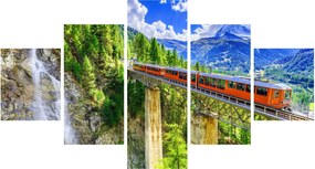 Obraz - Matterhorn, Zermatt, Wallis, Szwajcaria (125x70 cm)
