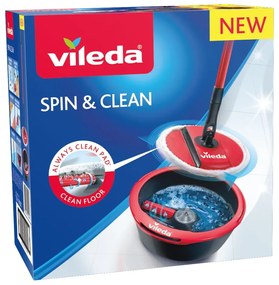 Zestaw mopa obrotowego i wiadra Vileda Spin&amp;Clean