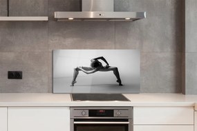 Panel szklany do Kuchni Piękno Kobiecej Sylwetki